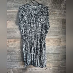 Maurices Black and White Floral Dress